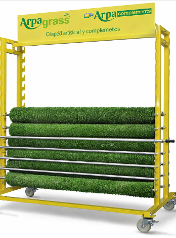 Expositor gespa artificial